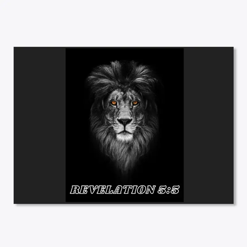 Bold Black Lion