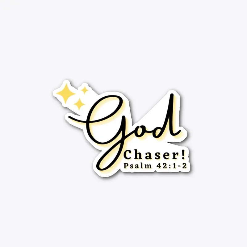 God Chaser Psalm 421-2 (black)