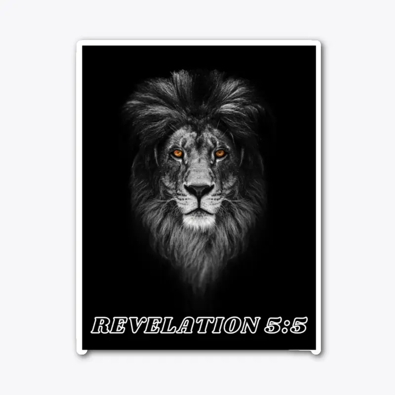 Bold Black Lion